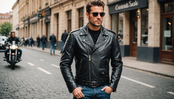 Les blousons cuir homme motard : alliez style et protection